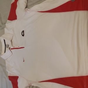 Mens Nike dri fit UGA polo